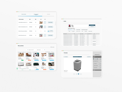 R2U Plataform flat design product design ui