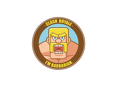 CLASH ROYALE : BARBARIAN box chest clash crate game gold icon illustration iphone magical royale silver