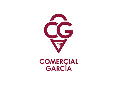 CG company heladería ice cream logo