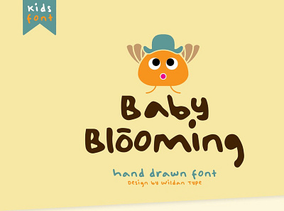 Baby Blooming display font
