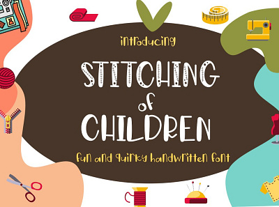 Stitching of Children display kids