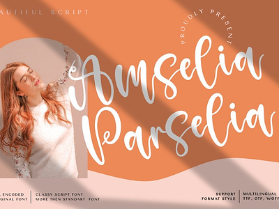 Amselia Parselia girly script