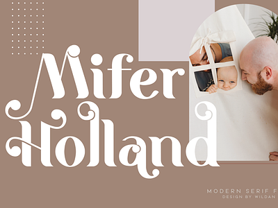 Mifer Holland sans serif