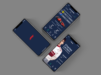 Formula 1 - App Restyling Concept app app concept applicaiton application design behance project inteface interaction interaction design interface design prototyping uidesign uiux uiuxdesign uxdesign