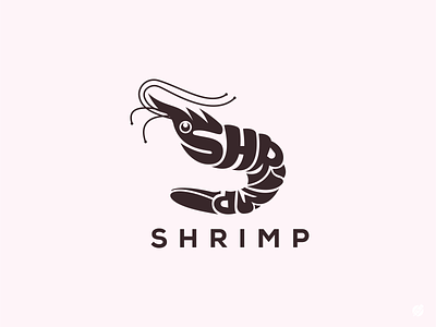 Shrimp Wordmark Logo Design