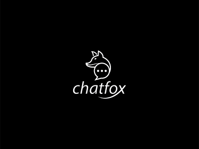 chat_fox logo design animal best branding chatfox creative logo design fox foxchat graphic design graphicmine illustration line art logo folio 2022 logo ideas minimal modern top typography unique vector