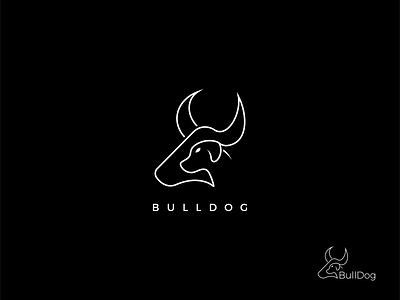 bull_dog_logo (line art logo)