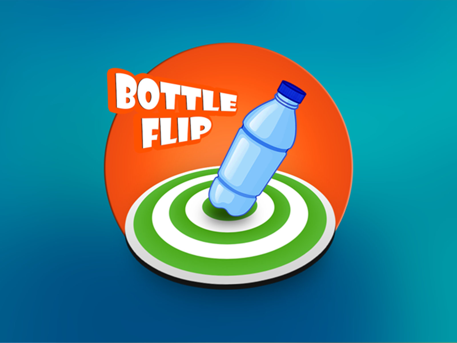 Bottle Flip 3D Logo by Said Karahasan on Dribbble