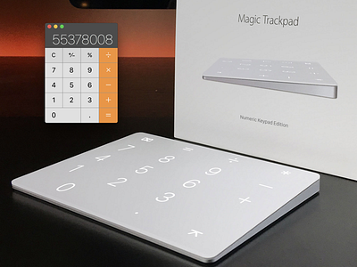 Apple Magic Trackpad concept