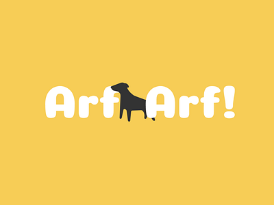Arf Arf! Pet Shop Logo