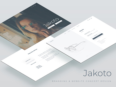 Jakoto - Branding & Website Concept Design amsterdam behance branding commerce cloud design illustrator photoshop sketch ui ux webdesign