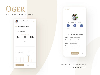 OGER - Employee app