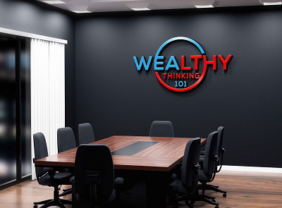 Wealthythinking101 logo graphic design logo motion graphics