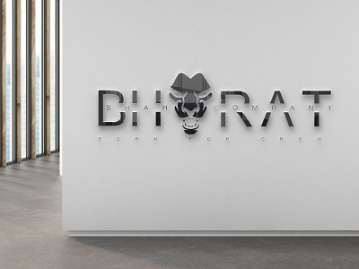 Bharat | Brand b logo branding lion logo logo