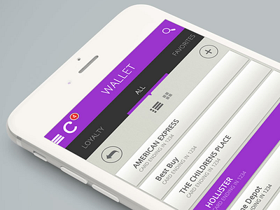 Digital Wallet uxui design visual design