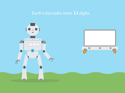 Robocode 2 adobe barcode education graphic design illustration robot