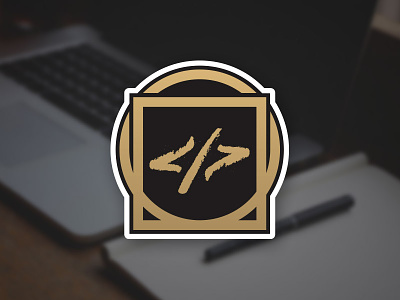 Creators Log Engineer Sticker branding creators da vinci design flat icon illustration logo startup vector