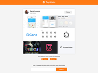 TopShots detail page