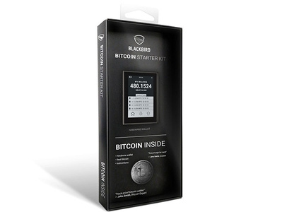 Bitcoin Starter Kit bitcoin crypto hardware wallet package design