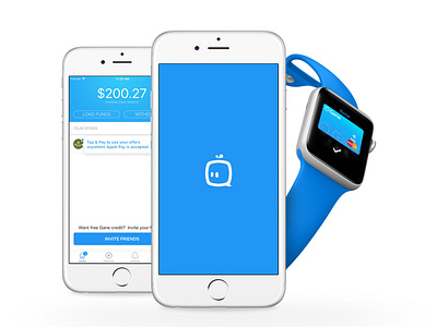 Gane iOS App app brand design ios iphone logo mobile payment mobile payments ui ux ux watch os