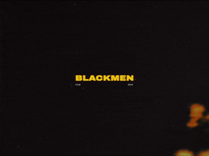 Blackmen 06/19 — animation blackmen design film gif graphic logo minimal motion motion design motion graphics typography