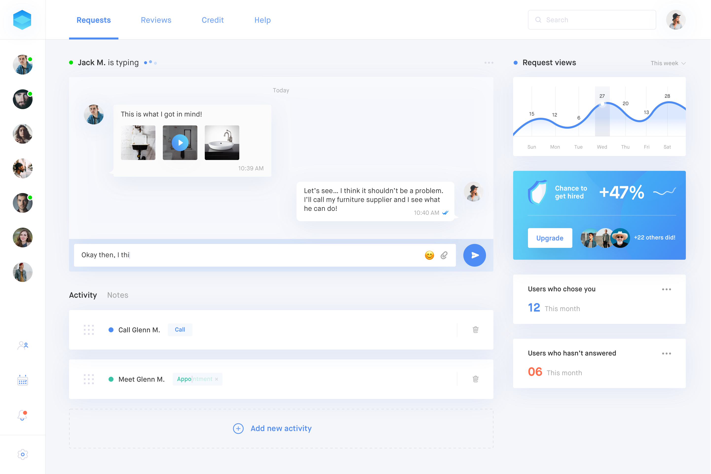 CRM панель. UI Kit CRM. СРМ шаблон. Панель управления пользователями CRM.