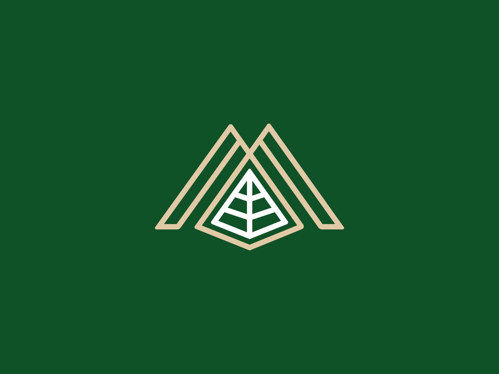 M Pyramid Logo by Iwan Yulianto on Dribbble