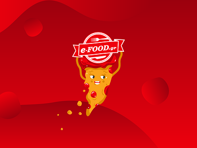 Dancing Pizza 2d character colours dancing food dancing pizza e food food identity illustration pizza pizzas space