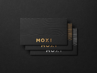 MOXI Business Card branding