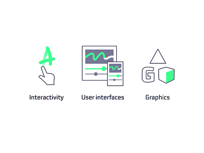 Services offer icons icons minimal neon services simple