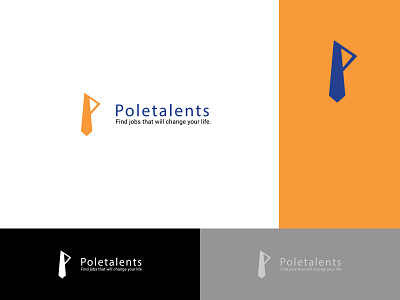 Poletalents Logo brand logo logomark logotype opportunities recruitment