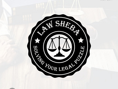 LAW SHEBA logo design. a ba design graphic design illustration logo motion graphics typo typography vector