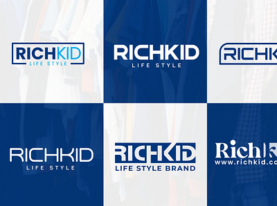 Richkid logo design (unused) ad branding design graphic design illustration logo typo typography ui vector