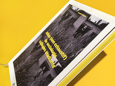 Atlas book design editorial flatshare letmebrand letmebrand.com yellow