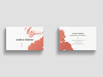 Branding for Andrea Dabene by Let me brand