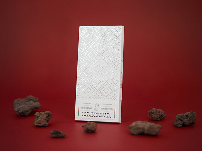 Kakawa chocolate tablet packaging designed by Quentin Delegue