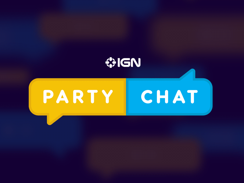 Party Chat animation branding chat gaming gif ign logo motion design motion graphics