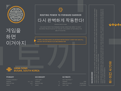 Dva Online d.va dva grid hangul korean layout overwatch type