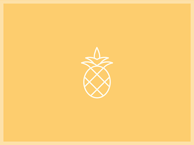Pineapple Gold gold icon illustration pineapple swatch yellow