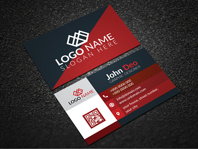 Minimal visiting card