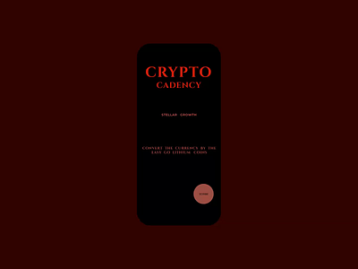 CRYPTO CADENCY app branding cadency crypto design digital illustration minimal mobile play publishing scenic vector