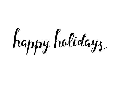 Happy Holidays by Ray of Light Design on Dribbble