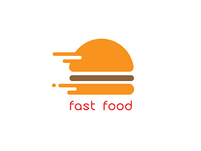 Fast Food burger fast food food icon liquid icon minimalist ray of light design simple