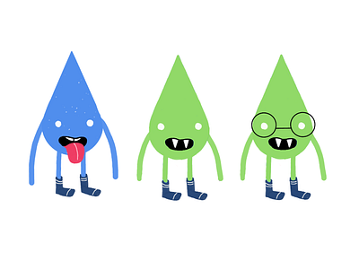 Pointy Monsters Concept