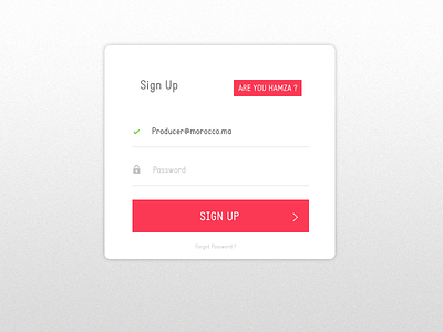 Sign Up interface box design interface interface design logn modal sign up ui user experience ux