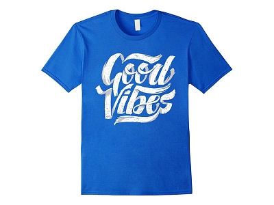 Good Vibes T-Shirt good vibes lettering shirt summer t shirt typography