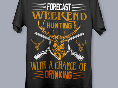 Forecast Weekend Hunting T-Shirt
