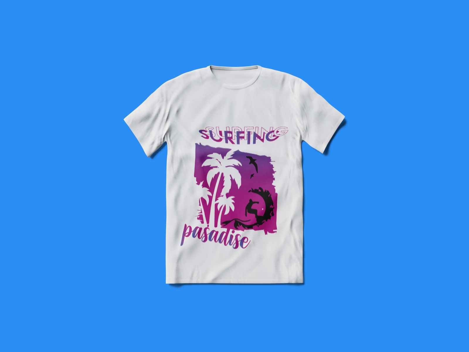 surfing t shirt design by alltypetshirt on Dribbble