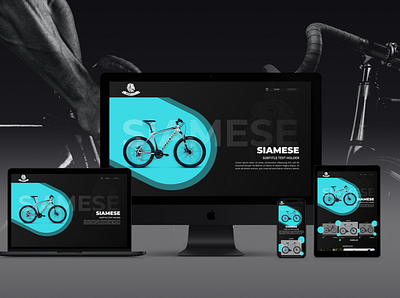 Roar Bikes - full responsive website design responsive website roar bikes ui ux web website