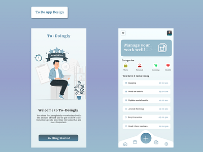 To - Do App Design!